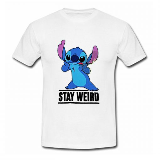 Lilo Stitch Stay Weird T Shirt (Oztmu)
