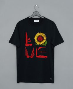 Love Sunflower Supernatural T-Shirt (Oztmu)