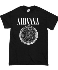 Nirvana Circle Grunge T-Shirt (Oztmu)