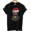 Santa Baby Sloth Christmas light ugly T shirt (Oztmu)