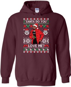 Santa Do You Love Me Drake Christmas Hoodie (Oztmu)