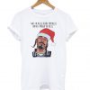 Snoop Dogg Christmas Santa T shirt (Oztmu)