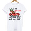 Snoopy and Charlie Brown This Is My Hallmark Christmas Movie Watching T shirt (Oztmu)