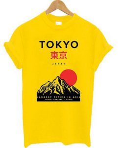 Tokyo Japan Mountain Fuji T-shirt (Oztmu)