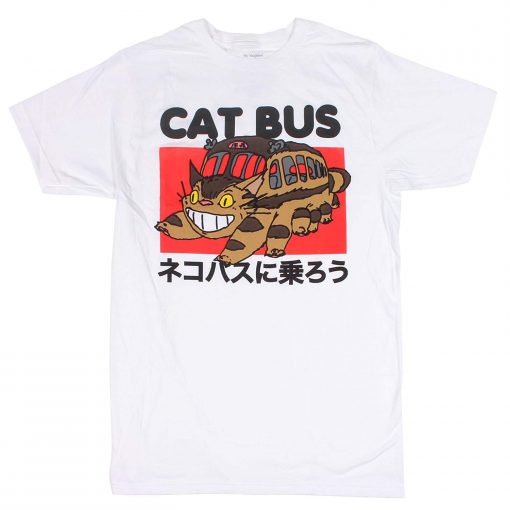 Totoro Neighbor Cat Bus T Shirt (Oztmu)