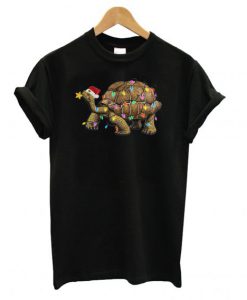 Turtle Christmas Light T Shirt (Oztmu)