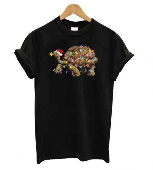 Turtle Christmas Light T Shirt (Oztmu)