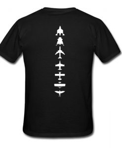 Virgin Galactic Back T Shirt Back (Oztmu)