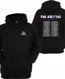 4OU World Tour 2016 Black Front and Back Hoodie (Oztmu)