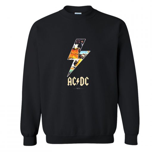 AC DC 1973 Sweatshirt (Oztmu)