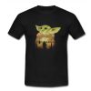 Baby Yoda Sunset T Shirt (Oztmu)