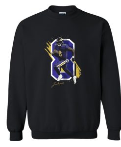 Baltimore Raven Lamar Jackson Sweatshirt (Oztmu)