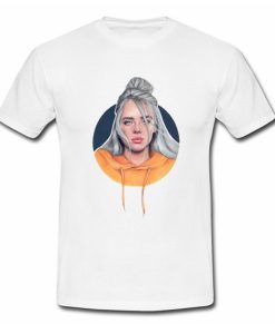 Billie Eilish With Orange T-Shirt (Oztmu)