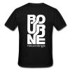 Bourne Recordings Logo Tshirt Back (Oztmu)