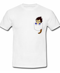 Chibi Vegeta pocket T Shirt (Oztmu)