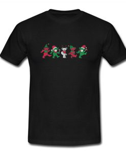 Christmas grateful dead dancing bears T Shirt (Oztmu)