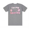 Eat Pig Squat Big T Shirt Back (Oztmu)