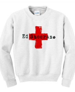 Ed Sheeran Red Cross Sweatshirt (Oztmu)