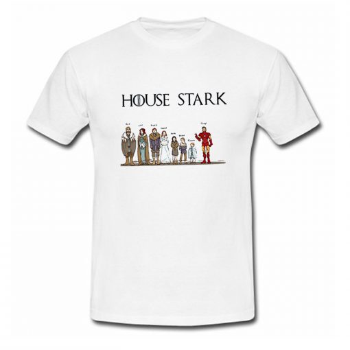 Game of Thrones Tony House Stark T-Shirt (Oztmu)
