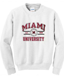 Miami University Oxford Ohio Sweatshirt (Oztmu)