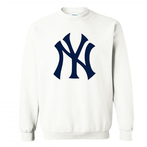 New York Yankees Logo Sweatshirt (Oztmu)