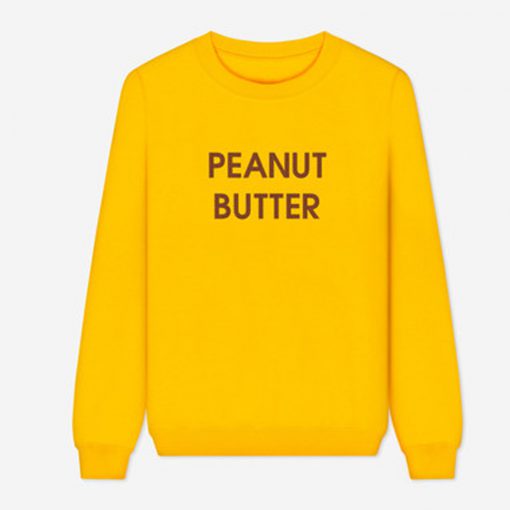Peanut Butter Yellow Sweatshirt (Oztmu)