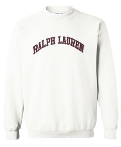 Ralph Lauren White Sweatshirt (Oztmu)