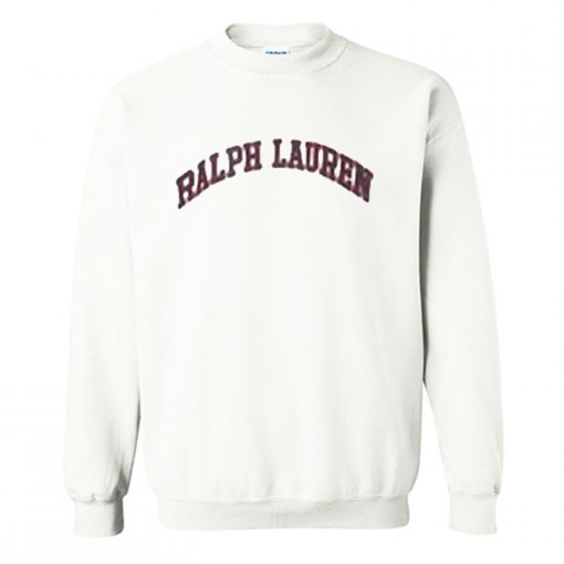 Ralph Lauren White Sweatshirt (Oztmu)