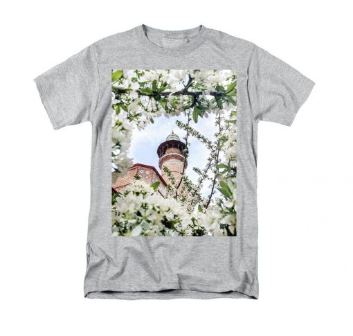 Tree Building Flower T-Shirt (Oztmu)