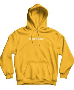 Virginity Rocks Gold Hoodie (Oztmu)