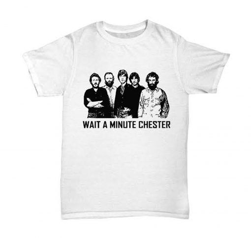 Wait A Minute Chester Rhinovirus T Shirt (Oztmu)