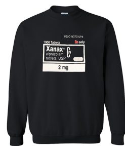 Xanax Alprazolam Sweatshirt (Oztmu)