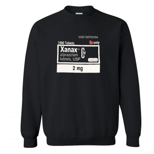 Xanax Alprazolam Sweatshirt (Oztmu)