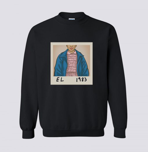 1983 Stranger Things Eleven Sweatshirt (Oztmu)