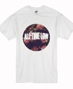 All Time Low Floral Band Merch T-Shirt (Oztmu)