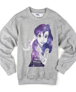 Ariel Little Mermaid Galaxy Sweatshirt (Oztmu)