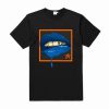 Blue Lips Black T Shirt (Oztmu)