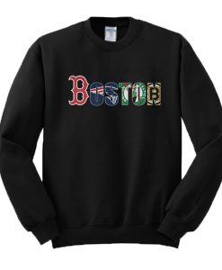 Boston Red Sox New England Patriots Celtics Bruins Sweatshirt (Oztmu)