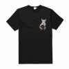 Bull Terrier Tiny Pocket T-Shirt (Oztmu)