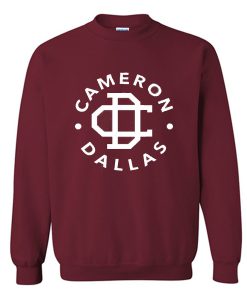 Cameron Dallas Magcon Boys Maroon Sweatshirt (Oztmu)