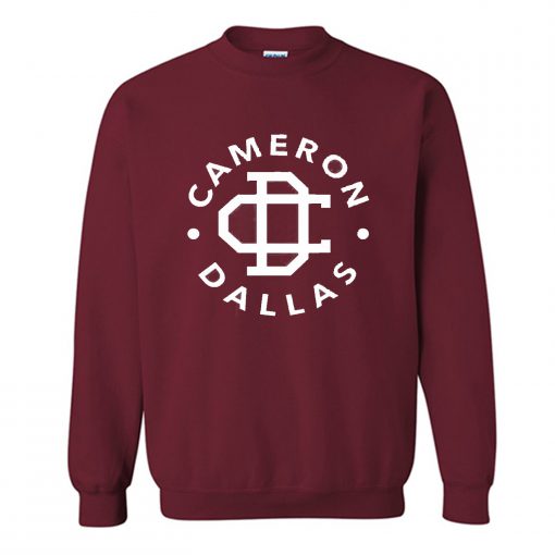 Cameron Dallas Magcon Boys Maroon Sweatshirt (Oztmu)