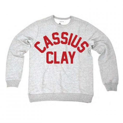 Cassius Clay Muhammad Ali Sweatshirt (Oztmu)