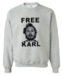 Free Karl Workaholics Sweatshirt (Oztmu)