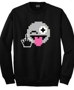 Fuck Emoticon Sweatshirt (Oztmu)