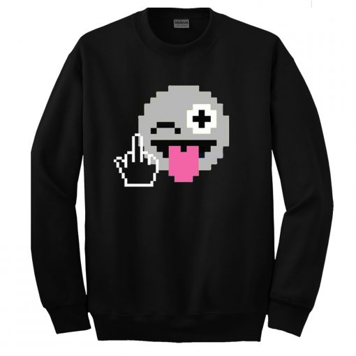 Fuck Emoticon Sweatshirt (Oztmu)