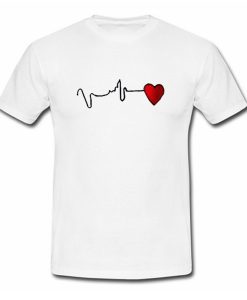 Heart Beat Custom Design T Shirt (Oztmu)