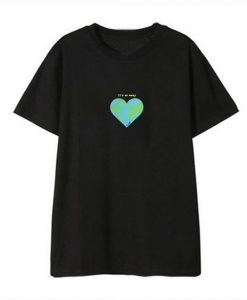 Jennie Earth Heart T-Shirt (Oztmu)