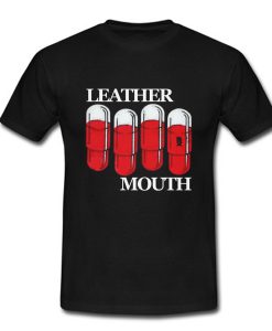 Leather Mouth T Shirt (Oztmu)