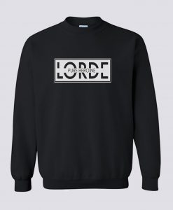 Lorde Pure Heroine Sweatshirt (Oztmu)