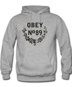 Obey Propaganda No 89 Grey Hoodie (Oztmu)
